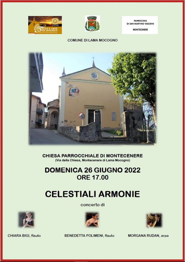 Celestiali armonie - concerto presso la Chiesa parrocchiale di Montecenere