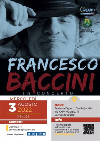 Francesco Baccini in concerto